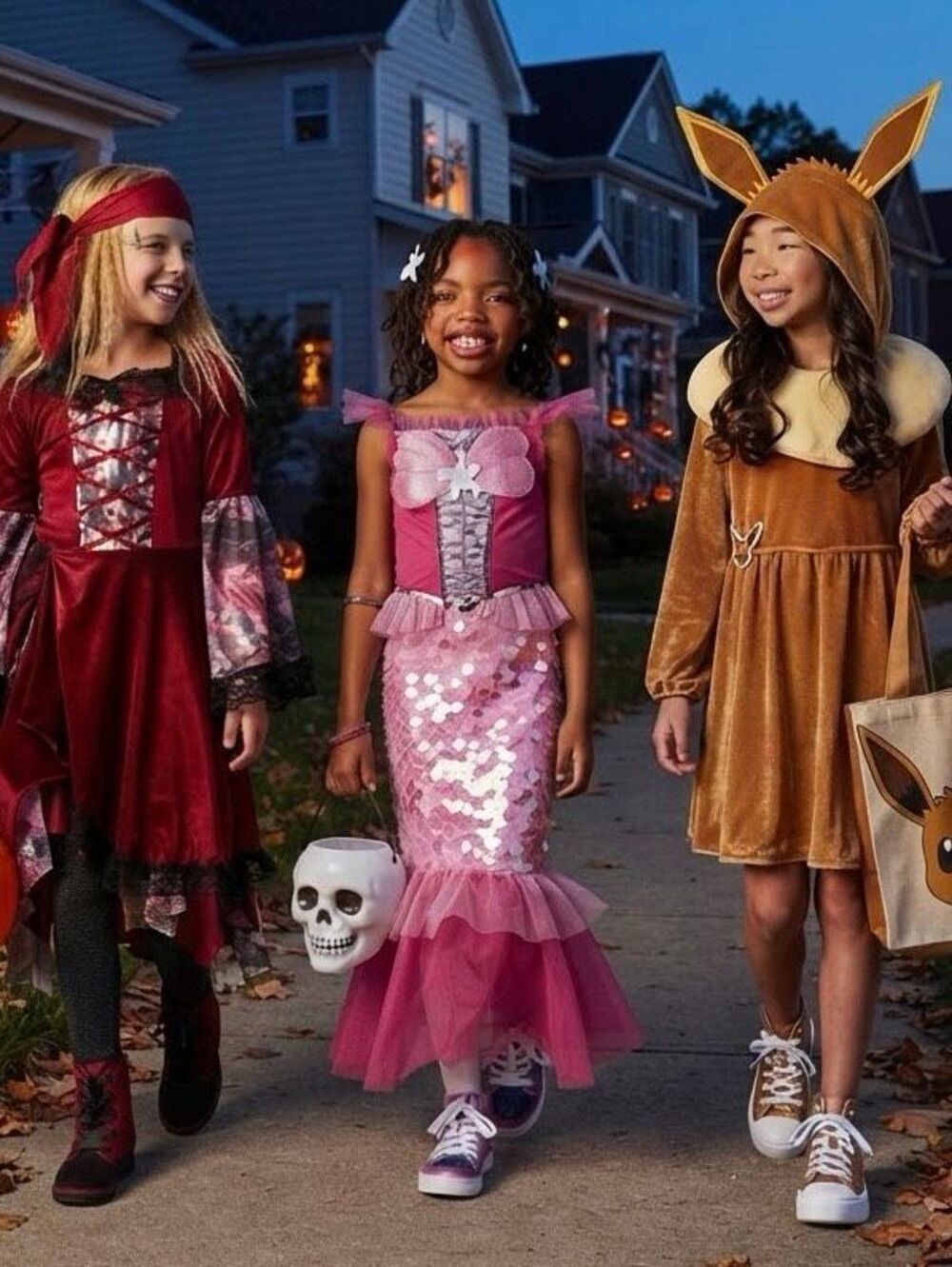 Hyde and Eek Boutique Kids Mermaid Costume Dress Size L 10-12 Halloween Sequin